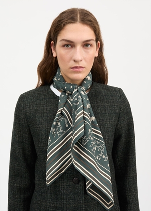 Skall classic scarf Dark Green/Brown Skall Studio 
